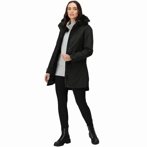 Regatta Damen Jacke Sabinka, Schwarz, 34 von Regatta