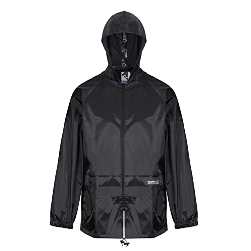 Regatta Herren Stormbreak waterdichte met capuchon Jacke, Schwarz, XXL EU von Regatta