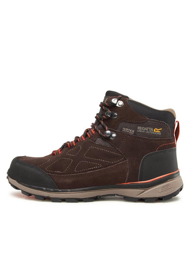 Regatta Trekkingschuhe Samaris Suede RMF575 Peat/Brown Salmon UW4 Trekkingschuh Regatta Trekkingschuhe Samaris Suede RMF575 Peat/Brown Salmon UW4 Trekkingschuh von Regatta