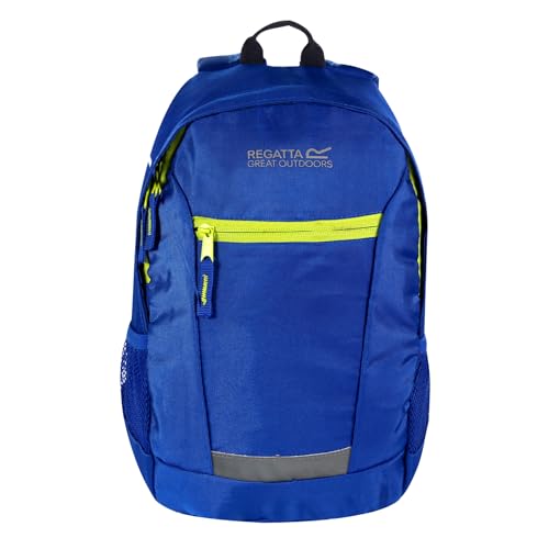 Regatta Unisex Kinder Kids' Jaxon Ill 10l Rucksack, Blau-Limettengrün, Einheitsgröße von Regatta