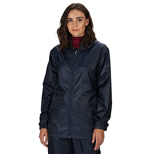Regatta Unisex Packaway Suit Lightweight Waterproof & Breathable Jacket and Trouser Set with Taped Seam Rain Gear wasserdichte Jacke, blau, S von Regatta