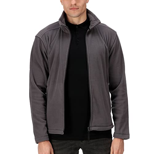 Regatta Vollreißverschluss-Microfleece-Jacke für Herren Small Grau Regatta Vollreißverschluss-Microfleece-Jacke für Herren Small Grau von Regatta