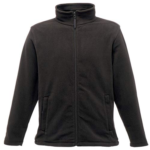 Regatta Vollreißverschluss-Microfleece-Jacke für Herren XXXX-Large Schwarz Regatta Vollreißverschluss-Microfleece-Jacke für Herren XXXX-Large Schwarz von Regatta