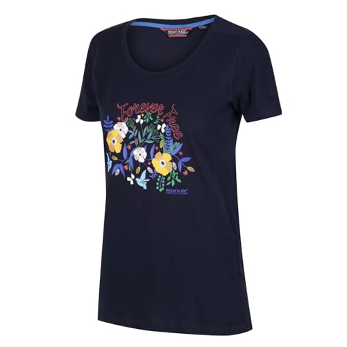 Regatta Filandra IV T-Shirt aus Coolweave- und Bio-Baumwolle mit Grafik-Print Regatta Filandra IV T-Shirt aus Coolweave- und Bio-Baumwolle mit Grafik-Print von Regatta