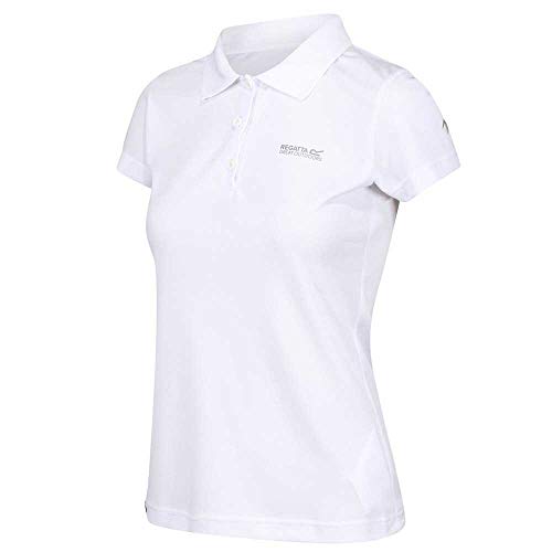 Regatta Women Maverick V' Quick Drying Active Short Sleeve T-Shirts/Polos/Vests, White, 16 von Regatta