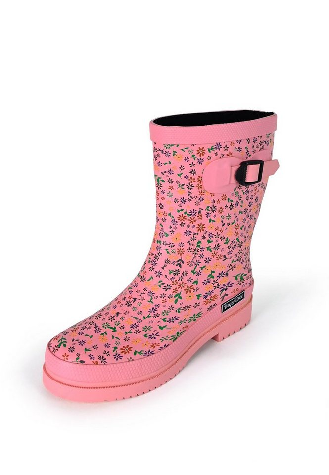 Regenliebe Flowers Gummistiefel Halbschaft Stiefel mit kleinen Blümchen Regenliebe Flowers Gummistiefel Halbschaft Stiefel mit kleinen Blümchen von Regenliebe