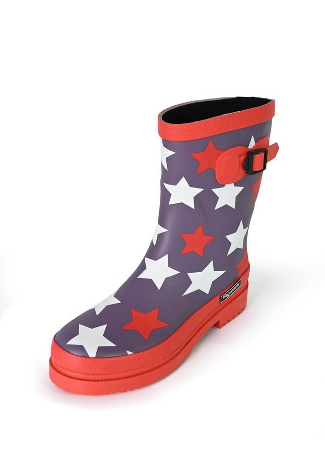 Regenliebe Stars Gummistiefel Halbschaft Stiefel mit Sternen Print Regenliebe Stars Gummistiefel Halbschaft Stiefel mit Sternen Print von Regenliebe