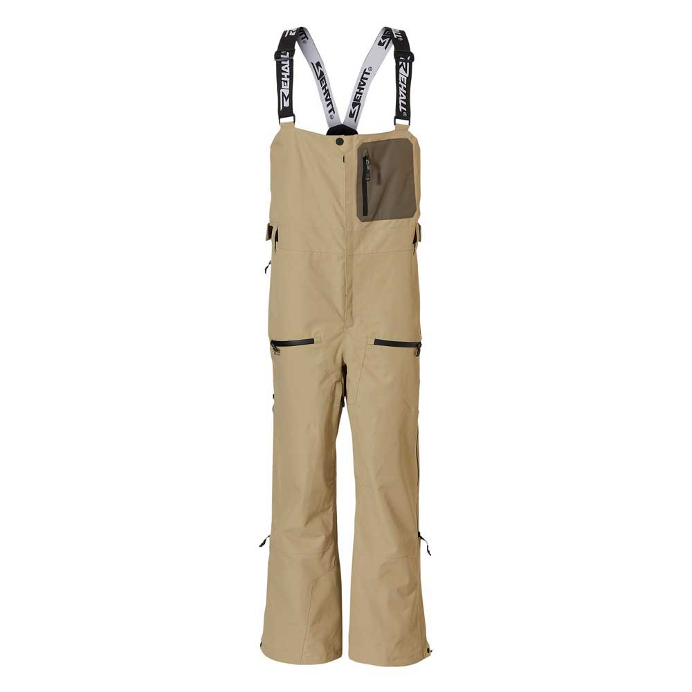 Rehall Freaze-r Bib Pants Beige M Mann Rehall Freaze-r Bib Pants Beige M Mann von Rehall