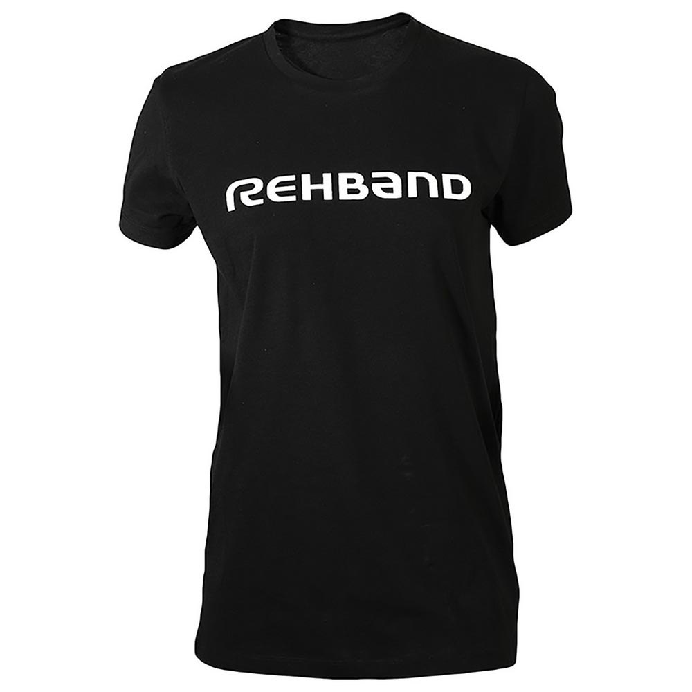 Rehband Logo Short Sleeve T-shirt Schwarz L Frau von Rehband