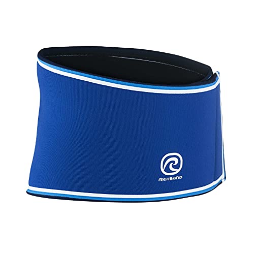 Rehband Rx Rückenbandage - 7mm Neopren Stabilisationsgürtel für Rücken & Lendenwirbelsäule, anatomischer Rückenstützgürtel für Fitness, Kraftsport & Alltag, Farbe:Blau, Größe:L Rehband Rx Rückenbandage - 7mm Neopren Stabilisationsgürtel für Rücken & Lendenwirbelsäule, anatomischer Rückenstützgürtel für Fitness, Kraftsport & Alltag, Farbe:Blau, Größe:L von Rehband