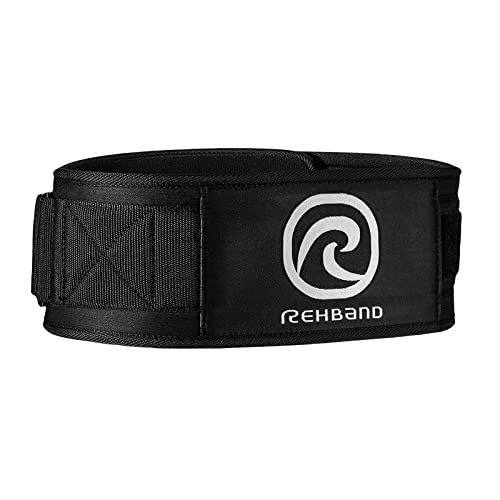 Rehband Gewichthebergürtel Herren & Damen Schwarz, Lifting Belt für Powerlifting, Bodybuilding & Gewichtheben, hochbelastbarer Trainingsgürtel, Farbe:Schwarz, Größe:L Rehband Gewichthebergürtel Herren & Damen Schwarz, Lifting Belt für Powerlifting, Bodybuilding & Gewichtheben, hochbelastbarer Trainingsgürtel, Farbe:Schwarz, Größe:L von Rehband