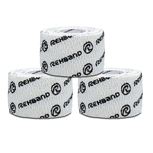 Rehband rutschfestes Hook Grip Tape 4,5 m, Daumentape für Crossfit, Powerlifting & Gewichtheben,100% Baumwolle, Farbe:Weiss - 38 mm, Größe:18 Rollen Rehband rutschfestes Hook Grip Tape 4,5 m, Daumentape für Crossfit, Powerlifting & Gewichtheben,100% Baumwolle, Farbe:Weiss - 38 mm, Größe:18 Rollen von Rehband