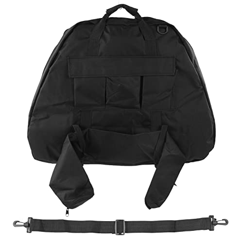 Compound Bogen-Tasche aus Segeltuch, taktische Riemenscheibe, mit Schultergurt für Jagd, Recurve, Bogenschießen, Tragetasche (schwarz) von Rehomy