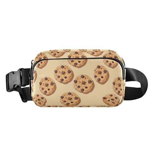 Bauchtasche mit Cookies-Aufdruck, für Damen und Herren, mit verstellbarem Riemen, Gürteltasche für Reisen, Workout, Wandern, mehrfarbig, Einheitsgröße Bauchtasche mit Cookies-Aufdruck, für Damen und Herren, mit verstellbarem Riemen, Gürteltasche für Reisen, Workout, Wandern, mehrfarbig, Einheitsgröße von Reiacy