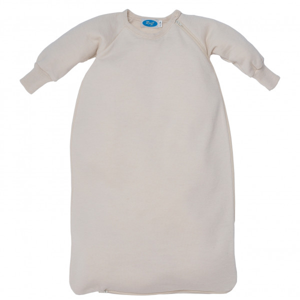 Reiff - Kid's Schlafsack Frottee mit Arm - Kinderschlafsack Gr 50/56 grau von Reiff