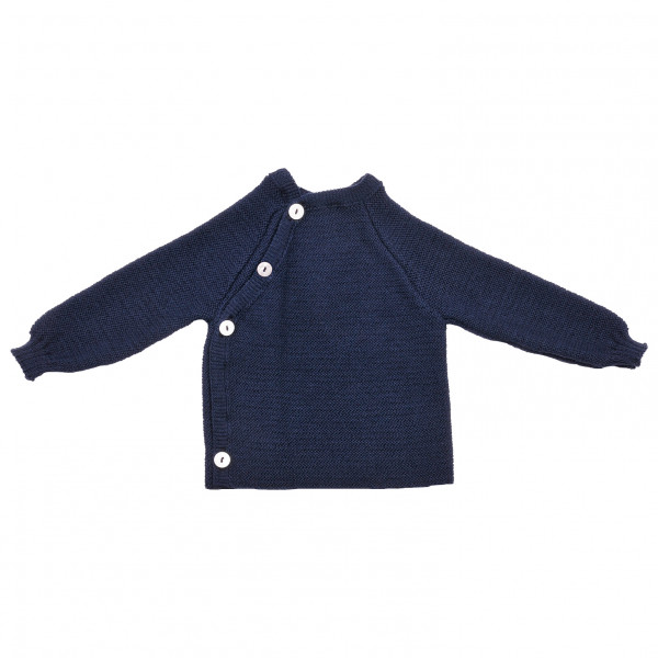 Reiff - Kid's Schlüttli Uni - Merinopullover Gr 62/68 blau Reiff - Kid's Schlüttli Uni - Merinopullover Gr 62/68 blau von Reiff