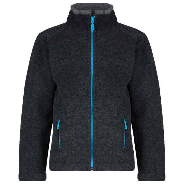 Reiff - Kid's Wollfleecejacke Colori - Merinojacke Gr 140 schwarz Reiff - Kid's Wollfleecejacke Colori - Merinojacke Gr 140 schwarz von Reiff