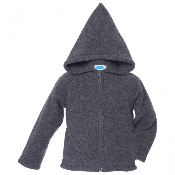 Reiff - Kid's Wollfleecekapuzenjacke - Merinohoodie Gr 116 blau von Reiff