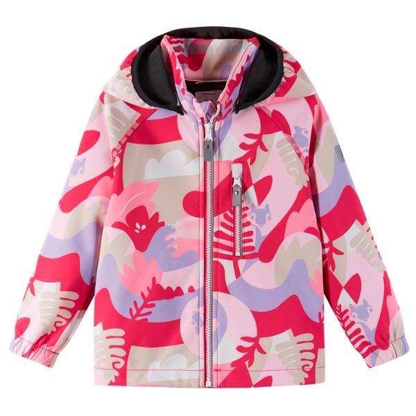 Reima - Kid's Vantti AOP - Softshelljacke Gr 86 rosa Reima - Kid's Vantti AOP - Softshelljacke Gr 86 rosa von Reima
