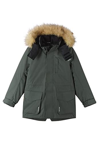 Reima Kinder Naapuri Winter Jacke, thyme green, 158 von Reima