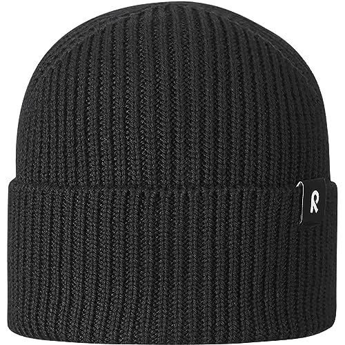 Reima Kinder Reissari Mütze, Black, cm 52-54 Reima Kinder Reissari Mütze, Black, cm 52-54 von Reima