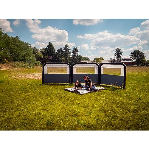 Camping Windschutz Sichtschutz HELGOLAND AIR 400x155cm 2 Teile inkl. Pumpe Camping Windschutz Sichtschutz HELGOLAND AIR 400x155cm 2 Teile inkl. Pumpe von Reimo