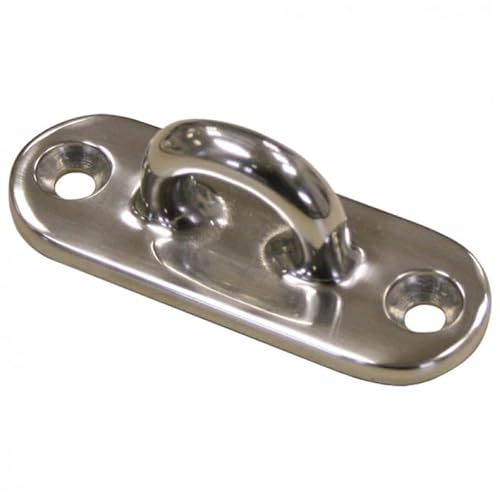 Reinartz Augplatte rechteckig, Größe 75 x 22 mm Edelstahl V4A 1 Stück A4 AISI 316 Decksplatte Wandbefestigung Befestigungsöse Öse Reinartz Augplatte rechteckig, Größe 75 x 22 mm Edelstahl V4A 1 Stück A4 AISI 316 Decksplatte Wandbefestigung Befestigungsöse Öse von Reinartz