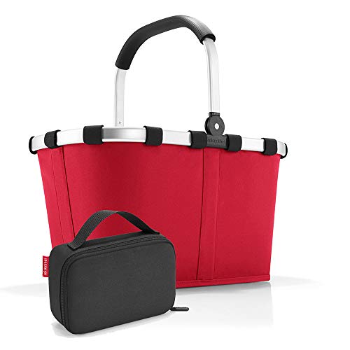 reisenthel, Set aus carrybag BK, thermocase OY, SBKOY, Einkaufskorb mit Kleiner Kühltasche, red + Black reisenthel, Set aus carrybag BK, thermocase OY, SBKOY, Einkaufskorb mit Kleiner Kühltasche, red + Black von reisenthel