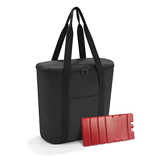 Set aus reisenthel thermoshopper + Kühlakku, OVC Kühltasche, Black (7003) von reisenthel