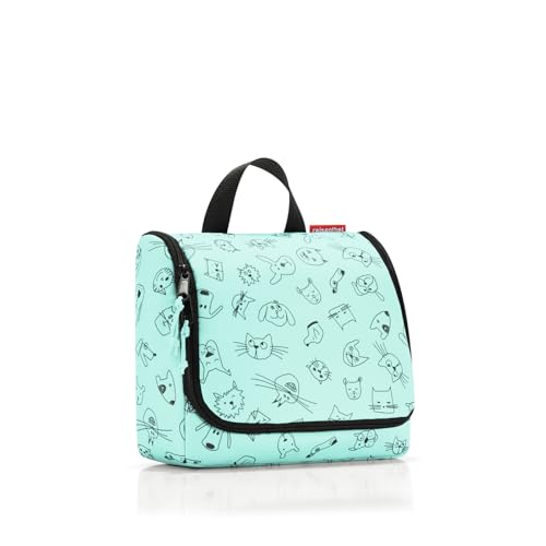 reisenthel toiletbag kids WH4062 cats and dogs mint Kulturbeutel mit 3l Volumen Aufklappbar mit Haken zum Aufh?ngen und Spiegel B 23 x H 20 x T 10 cm reisenthel toiletbag kids WH4062 cats and dogs mint Kulturbeutel mit 3l Volumen Aufklappbar mit Haken zum Aufh?ngen und Spiegel B 23 x H 20 x T 10 cm von reisenthel