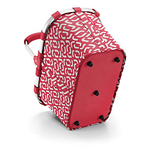 reisenthel carrybag in Signature Rot – Stabiler Einkaufskorb mit viel Stauraum und praktischer Innentasche – Elegantes und wasserabweisendes Design reisenthel carrybag in Signature Rot – Stabiler Einkaufskorb mit viel Stauraum und praktischer Innentasche – Elegantes und wasserabweisendes Design von reisenthel