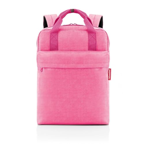 reisenthel allday backpack M - vielseitiger Rucksack für Alltag, Reisen, Einkaufen oder Arbeit - wasserabweisend, Handgepäck zugelassen, Couleur:twist pink reisenthel allday backpack M - vielseitiger Rucksack für Alltag, Reisen, Einkaufen oder Arbeit - wasserabweisend, Handgepäck zugelassen, Couleur:twist pink von reisenthel