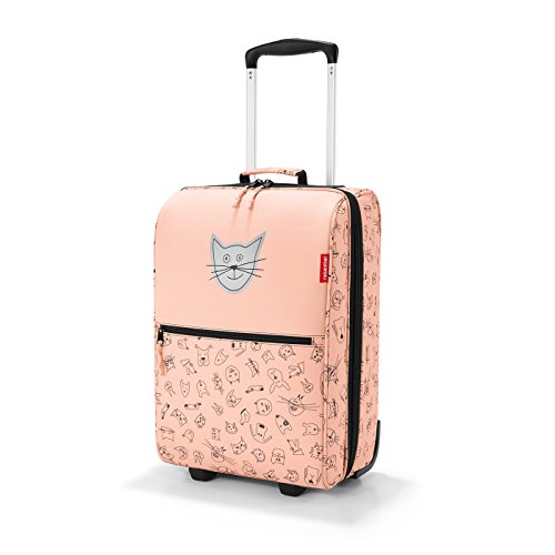 reisenthel Trolley XS Kids Cats and Dogs rosa - Kindergepäck mit Softshell 19L - 29x43x18 cm von reisenthel