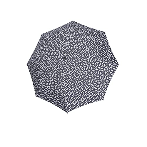 reisenthel umbrella pocket duomatic in Navy – Kompakter Taschenschirm aus recycelten PET-Flaschen – Mit großer Drucktaste und ergonomisches Griffdesign reisenthel umbrella pocket duomatic in Navy – Kompakter Taschenschirm aus recycelten PET-Flaschen – Mit großer Drucktaste und ergonomisches Griffdesign von reisenthel