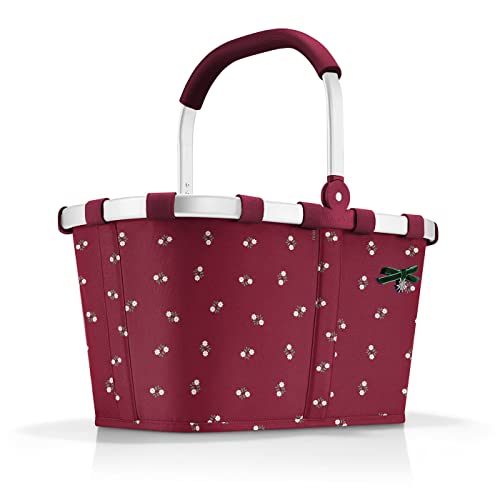 reisenthel carrybag Bavaria Ruby Stabiler Einkaufskorb mit viel Stauraum und praktischer Innentasche Elegantes und wasserabweisendes Design von reisenthel