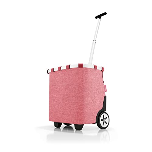 reisenthel carrycruiser twist berry – Tragbarer Einkaufstrolley mit stabilem Aluminiumrahmen, Schultergurt und herausnehmbarer Netz-Innentasche – Aus wasserabweisendem Material reisenthel carrycruiser twist berry – Tragbarer Einkaufstrolley mit stabilem Aluminiumrahmen, Schultergurt und herausnehmbarer Netz-Innentasche – Aus wasserabweisendem Material von reisenthel