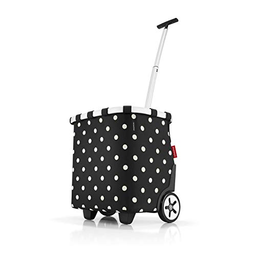 reisenthel carrycruiser in Mixed Dots – Tragbarer Einkaufstrolley mit stabilem Aluminiumrahmen, Schultergurt und herausnehmbarer Netz-Innentasche – Aus wasserabweisendem Material reisenthel carrycruiser in Mixed Dots – Tragbarer Einkaufstrolley mit stabilem Aluminiumrahmen, Schultergurt und herausnehmbarer Netz-Innentasche – Aus wasserabweisendem Material von reisenthel