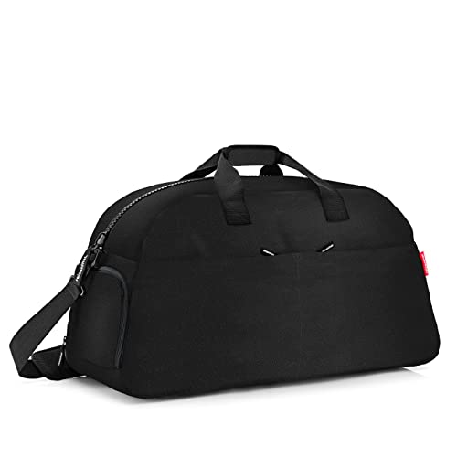 reisenthel overnighter Plus Black - extra große smarte Reise-/Sporttasche, wasserabweisend, funktionell mit vielen Innen- und Außentaschen von reisenthel