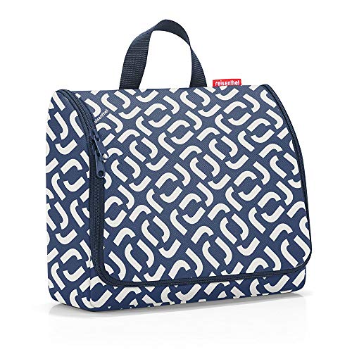 reisenthel toiletbag XL Signature Navy - praktischer Kulturbeutel mit Haken, wasserabweisendes Material reisenthel toiletbag XL Signature Navy - praktischer Kulturbeutel mit Haken, wasserabweisendes Material von reisenthel