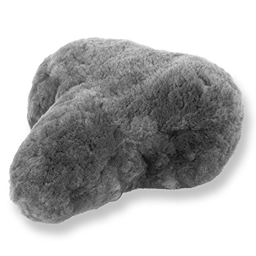 Reissner Lammfelle Fahrradsattel Bezug Fahrradsattelüberzug aus Merino Lammfell FSB-A-3 hellgrau Silber 28x15cm Reissner Lammfelle Fahrradsattel Bezug Fahrradsattelüberzug aus Merino Lammfell FSB-A-3 hellgrau Silber 28x15cm von Reissner Lammfelle
