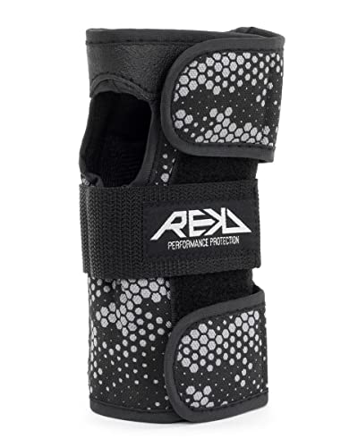 Rekd Wrist Guards Ellbogenschützer Skateboard Unisex Erwachsene, Grau (Grey), M von Rekd