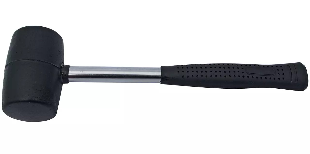 Gummihammer mit Metallstiel Gummihammer mit Metallstiel von Relags