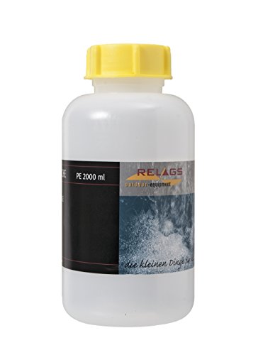 Relags Weithalsflasche rund – 2000 ml, Ø 50 mm, Deckel gelb Relags Weithalsflasche rund – 2000 ml, Ø 50 mm, Deckel gelb von Relags