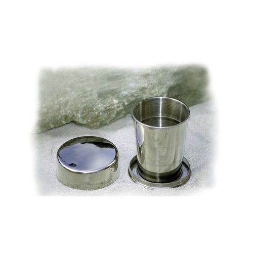 Relags ausziehbarer Becher, Silber, 140ml Relags ausziehbarer Becher, Silber, 140ml von Relags