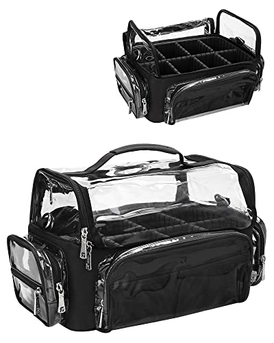 Relavel Make-up-Pinsel-Etui, extra groß, professioneller Make-up-Pinselhalter, Make-up-Pinselhalter, Reiseetui, transparent, wasserdicht, XXL, Professionelle Make-up-Pinsel-Tasche Relavel Make-up-Pinsel-Etui, extra groß, professioneller Make-up-Pinselhalter, Make-up-Pinselhalter, Reiseetui, transparent, wasserdicht, XXL, Professionelle Make-up-Pinsel-Tasche von Relavel