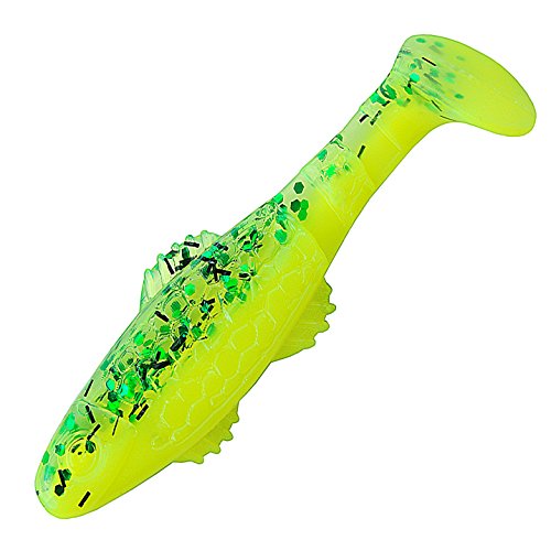 Relax Clonay 2" 4 Stück Gummifisch Barsch Zander Kunstköder L263 Grün Chartreuse UV Relax Clonay 2" 4 Stück Gummifisch Barsch Zander Kunstköder L263 Grün Chartreuse UV von Relax