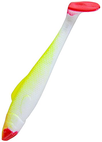 Relax Gummifische Ohio 4" 10 cm 5 Stück Zander Kunstköder 005 Gelb Weiss Relax Gummifische Ohio 4" 10 cm 5 Stück Zander Kunstköder 005 Gelb Weiss von Relax