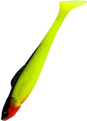 Relax Gummifische Ohio 4" 10 cm 5 Stück Zander Kunstköder 056 Chartreuse Schwarz Relax Gummifische Ohio 4" 10 cm 5 Stück Zander Kunstköder 056 Chartreuse Schwarz von Relax