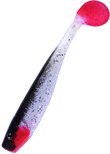 Relax King Shad 4" 10 cm 10 Stück Gummifisch Barsch Zander Hecht 044R Schwarz Pearl Rot Relax King Shad 4" 10 cm 10 Stück Gummifisch Barsch Zander Hecht 044R Schwarz Pearl Rot von Relax