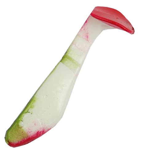 Relax Kopyto 2" 4 Stück Gummifisch Barsch Zander Kunstköder 113R Grün Weiss Relax Kopyto 2" 4 Stück Gummifisch Barsch Zander Kunstköder 113R Grün Weiss von Relax